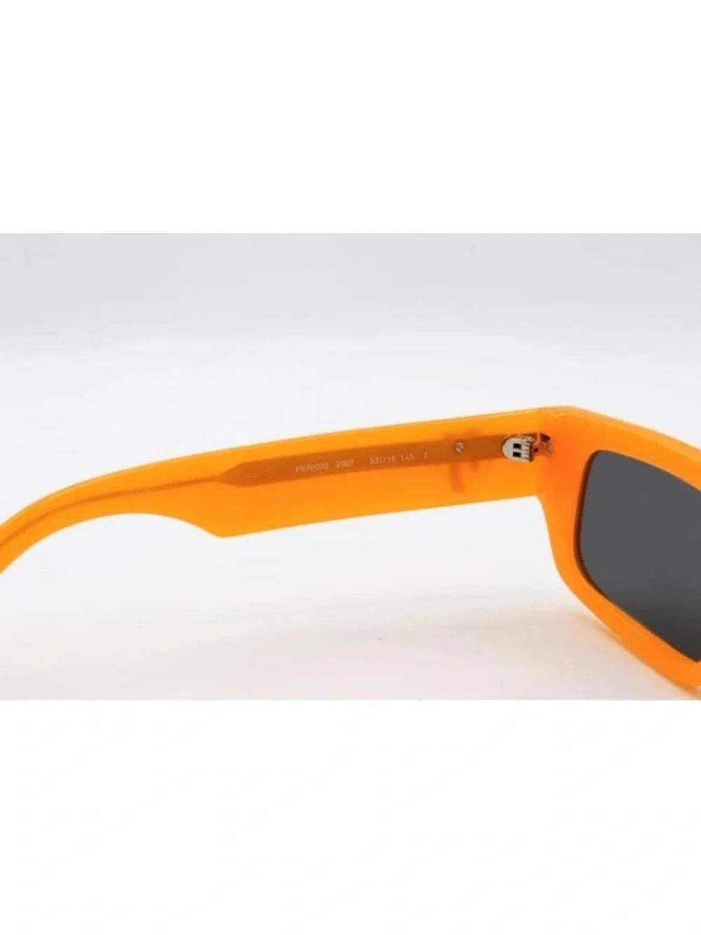 Palm Angels Sutter Sunglasses Nectarine Orange Dark Grey PERI035